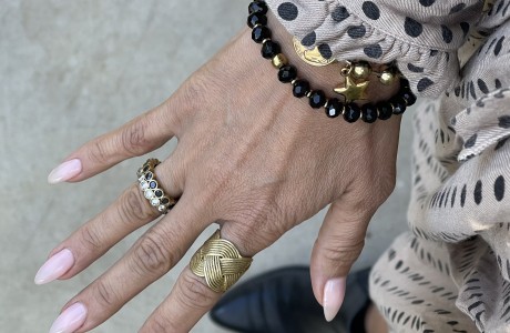 Stunning crystal bead bracelet