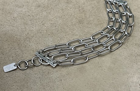 New!! Wide layered bracelet with perfect clasps!