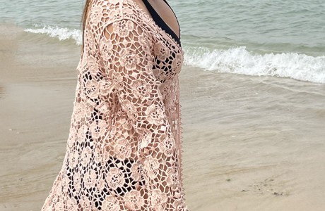 שמלת חוף רומנטית