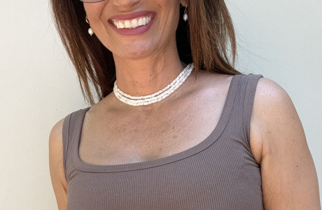 שרשרת חרוזי צדף מלופפת