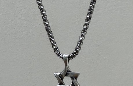 new!!! Star of David suede necklaces