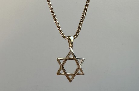 new!!! Star of David suede necklaces