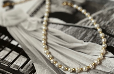 שרשרת פנינים אלגנטית