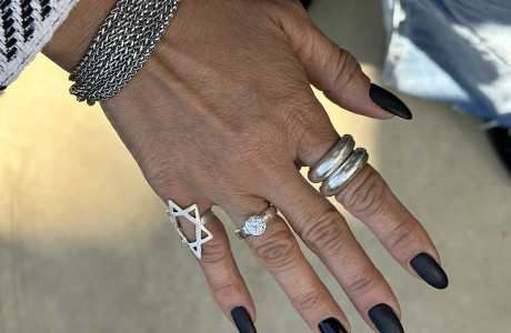 Bracelet 6 layers of love in silver or gold