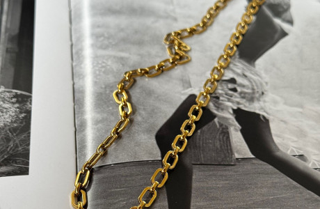 שרשרת אטבים מלבנית מעודנת