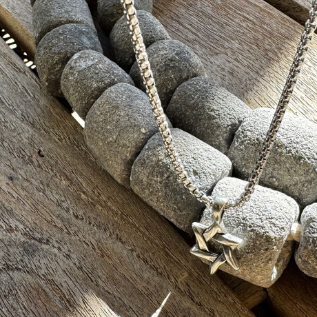 שרשרת מגן דוד קלוע ומהממם