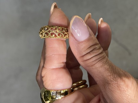 טבעת מרוקאית מאיה אהרוני תכשיטים 