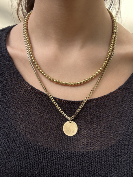 שרשת חרוזים בציפוי זהב